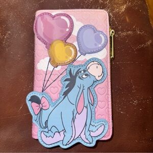 Valentine’s day Eyore Winne the pooh wallet loungefly disney